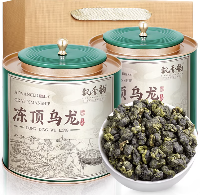 冻顶乌龙茶 2025新茶叶清香型正宗花果香台式高山茶可冷泡
