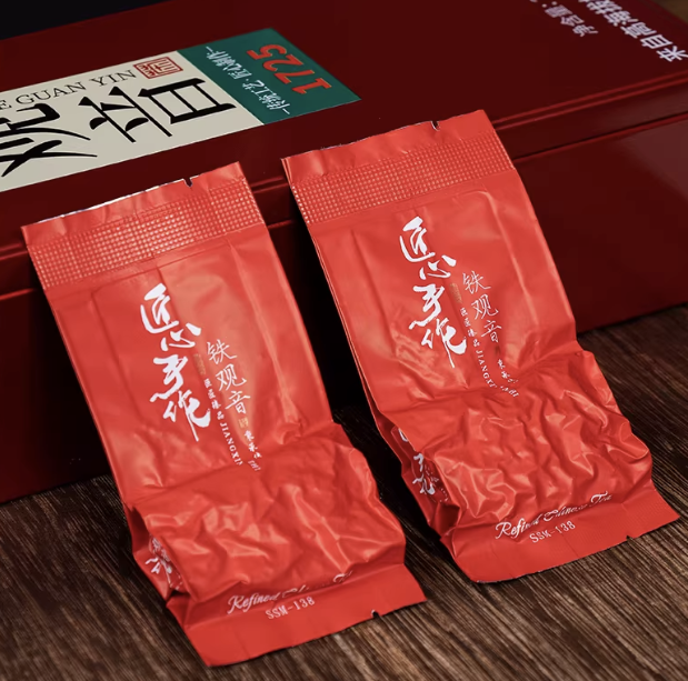 2025新茶铁观音1725特级浓香型安溪兰花香乌龙茶叶铁盒礼盒装500g